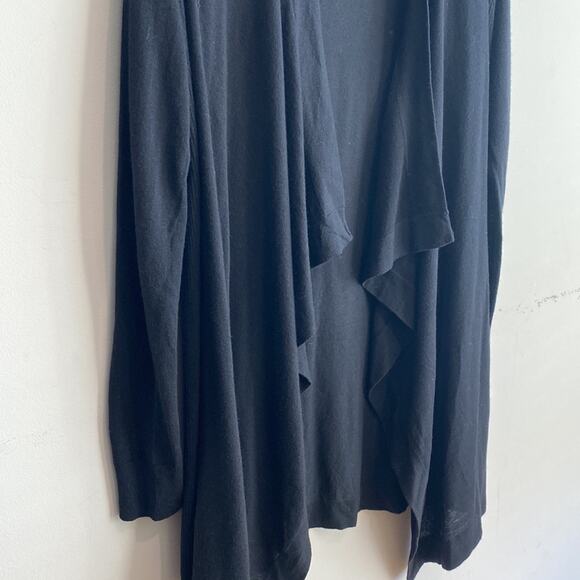 Vince Lightweight Merino Wool Blend Waterfall Cardigan S - Picture 4 of 6